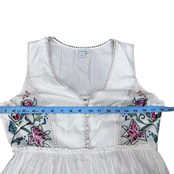 Sundance Maxi Dress Womens Size Small Sleeveless Embroidered - Picture 7 of 9